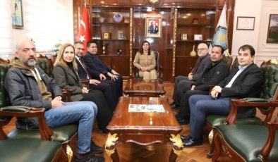 Saadet Partisi’nden Büyükşehir Belediye’sine ziyaret