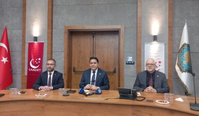Diyarbakır’da Saadet Partisi medya ile buluştu