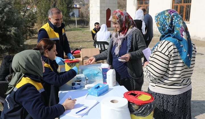 Diyarbakır’da 3 bin 500 kişiye sağlık taraması