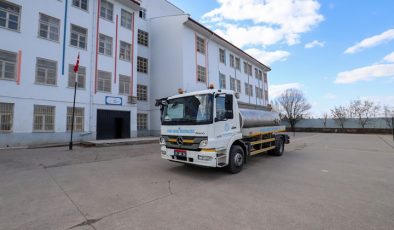 Su Kesintisi Yaşanan Bölgelere 38 Tanker Su Desteği