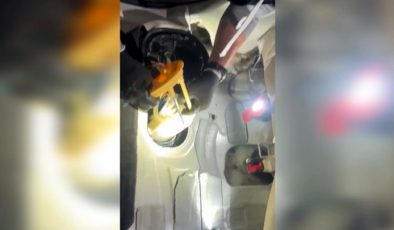 Otomobilin yakıt deposunda 3 kilogram sentetik uyuşturucu bulundu