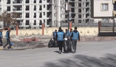 Van’da okullar yarıyıl tatilinde yükümlülerin emeğiyle yenilendi