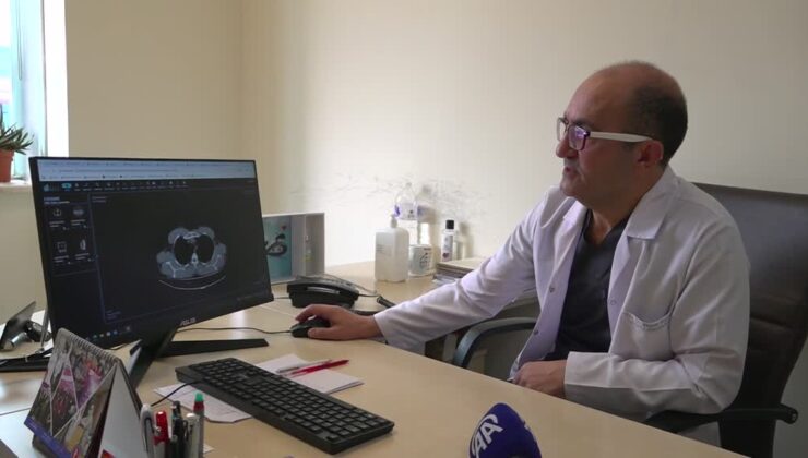 Dudaktaki metal pul akciğere kaçtı, doktorlar müdahale etti