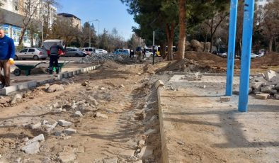 Diyarbakır’da 8 Mart Parkı Yenileniyor
