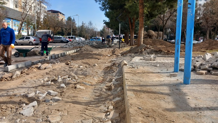 Diyarbakır’da 8 Mart Parkı Yenileniyor