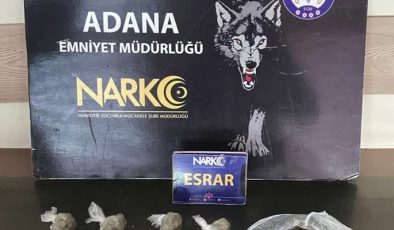 Adana’da uyuşturucu ele geçirilen kamyonetin sürücüsü tutuklandı