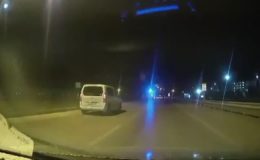 Ambulansa yol vermeyen sürücüye para cezası kesildi