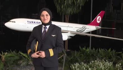 Annesinin gösterdiği aday pilotluk ilanı gökyüzü kariyerini başlattı