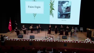 Atatürk Kültür Merkezi Başkanlığınca klasik Türk müziği konseri düzenlendi