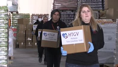 Avrupa’daki gurbetçilerden Hatay’daki depremzedelere iftar desteği