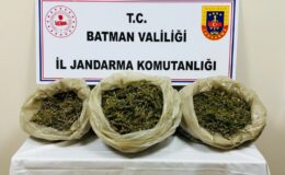 Batman’da 21 kilo 600 gram kubar esrar ele geçirildi