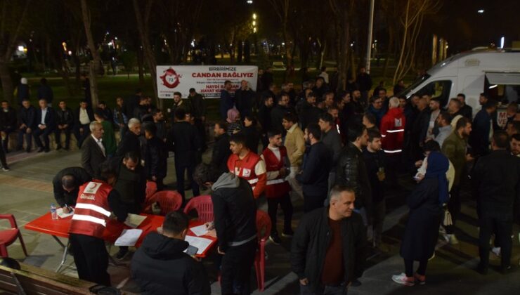Batman’da ASKON üyeleri kan bağışında bulundu