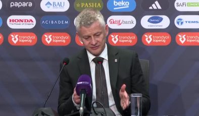 Beşiktaş-Gaziantep FK maçının ardından – Ole Gunnar Solskjaer