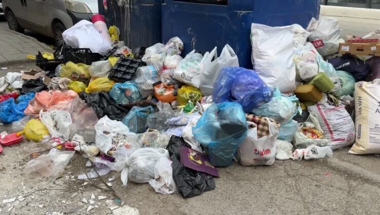 İşçi greviyle Buca sokaklarında çöp sorunu büyüyor