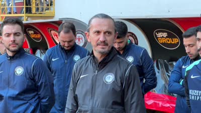 Çorum FK’nin yeni teknik direktörü Tuncay Şanlı takımla ilk antrenmana çıktı