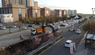 DİSKİ, Hastane’nin Altyapı Sorununu Çözüyor