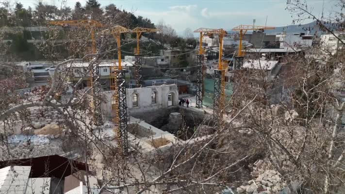 Tarihi Ulu Cami, aslına uygun şekilde yeniden inşa ediliyor