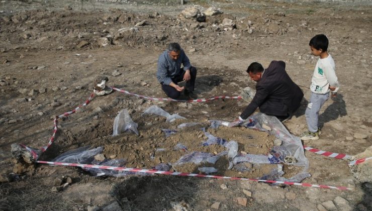 Diyarbakır’da mezar kazısında bulunan mozaik ile ilgili inceleme yapıldı