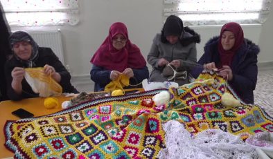 El emeği iyilik örgüleri nişanlı çiftlere çeyiz oluyor