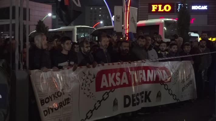 Gazze’ye saldırıya Diyarbakır’dan sert tepki