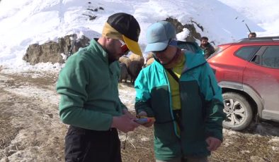 Hakkari’nin karlı zirveleri, macera tutkunu yabancı kayakçıların yeni rotası oldu
