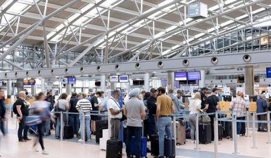 Hamburg Havalimanı’ndaki duyurulmamış grev 40 binden fazla yolcuyu etkiledi