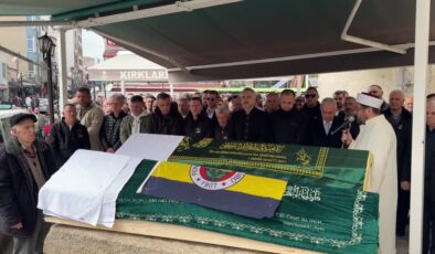 Hayatını kaybeden muhtar son yolculuğuna uğurlandı