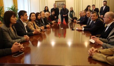 İBB’ye Dayanışma Ziyareti Bucak ve Hatimoğulları İstanbul’da