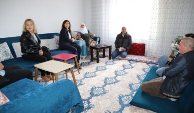 Eş Başkan Bucak’tan aile ziyaretleri
