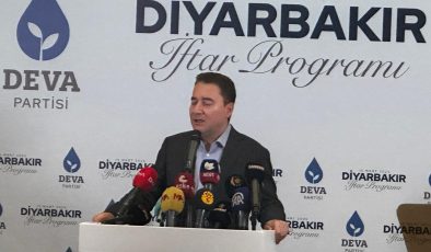 Ali Babacan Diyarbakır’da İftar Programına Katıldı