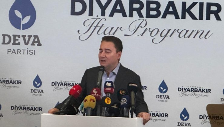 Ali Babacan Diyarbakır’da İftar Programına Katıldı