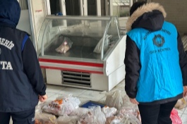 Diyarbakır’da tarihi geçen 278 kg ete el konuldu