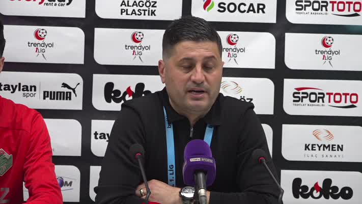 Iğdır FK-Şanlıurfaspor maçının ardından