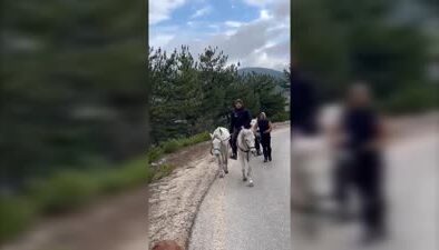 İspanya’dan yola çıkan 3 hacı adayı Türkiye’de ilerliyor