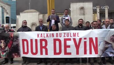 İsrail’in Gazze yönelik saldırıları protesto edildi
