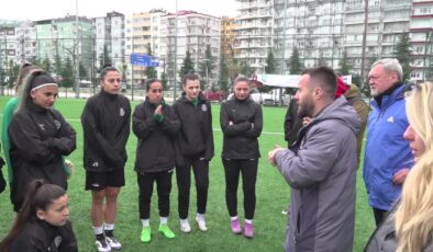 Kadın Futbol Süper Ligi’ne çıkan Giresun Sanayispor şampiyonluk peşinde