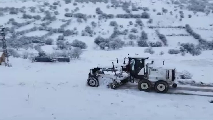Elazığ’da 293 yerleşim yerine ulaşım sağlanamıyor, ekipler sahada