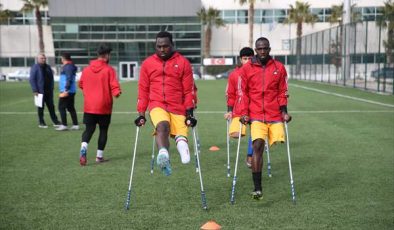 Kenyalı ampute futbolcu Türkiye’de tarih yazıyor