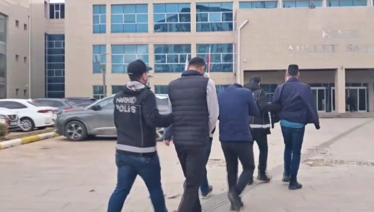Kilis’te uyuşturucu operasyonunda 2 zanlı tutuklandı