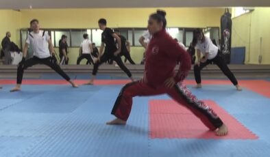 Kilo vermek için başladığı sporda hedefi Balkan Şampiyonası’nda altın madalya