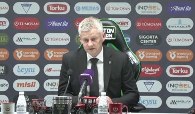 Konyaspor-Beşiktaş maçının ardından – Beşiktaş Teknik Direktörü Ole Gunnar Solskjaer