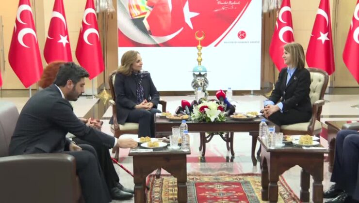 MHP ve DEM Parti Ramazan Bayramı’nda ilk kez siyasi bayramlaşma yaptı