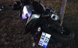 Mardin’de refüje çarpan motosikletin sürücüsü yaralandı