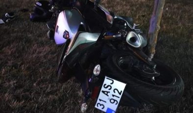 Mardin’de refüje çarpan motosikletin sürücüsü yaralandı