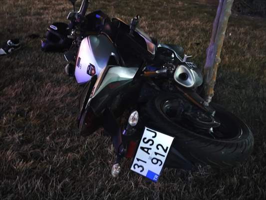 Mardin’de refüje çarpan motosikletin sürücüsü yaralandı