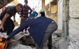 Mardin’de su kuyusuna düşen kişi yaralandı