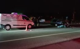 Otobüsle otomobilin çarpıştığı kazada 1 kişi öldü, 1 kişi yaralandı