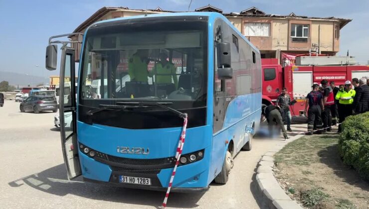 Özel halk otobüsünün çarptığı yaya öldü