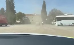 Polisin önünde drift atan sürücüye 46 bin 392 lira ceza