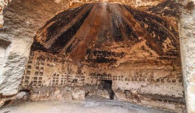 Şanlıurfa’da bulunan Roma dönemine ait columbariumlar kayıt altına alınıyor